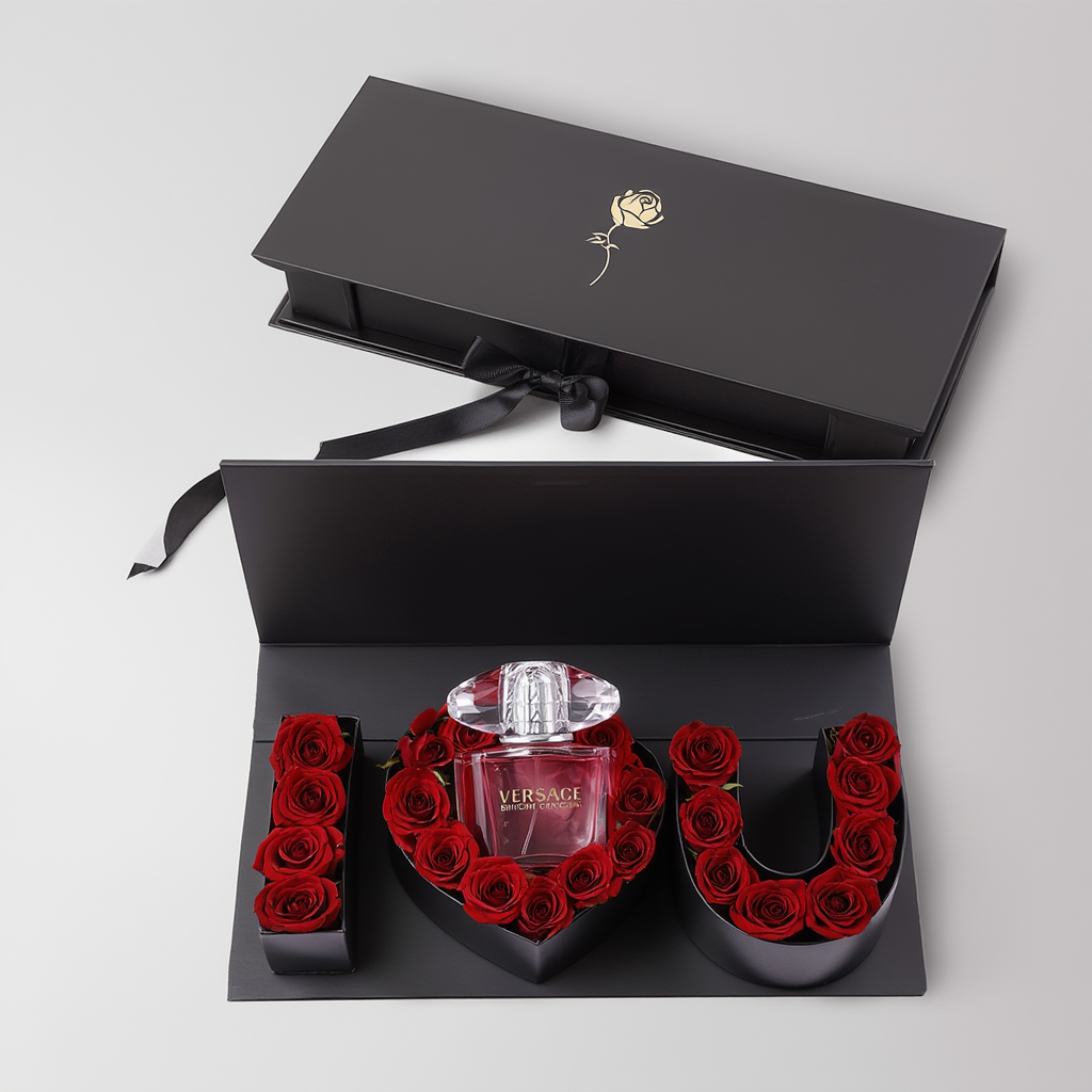 Exklusiv presentlåda med Versace Bright Crystal Eau De Toilette 50 ml