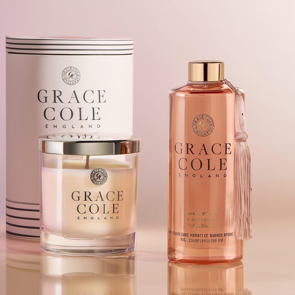 Grace Cole Ginger Lily & Mandarin 300 ml + White Nectarine & Pear 200 g