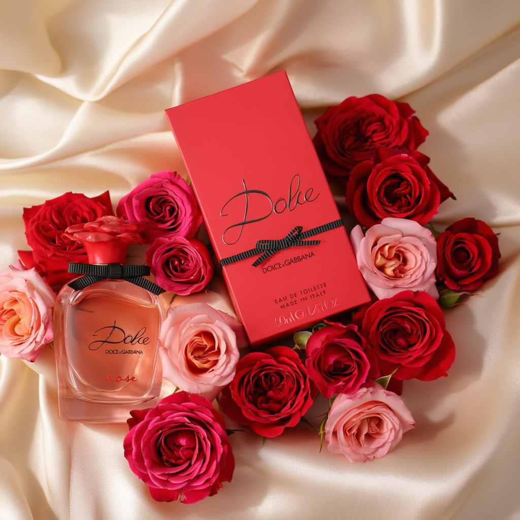 Dolce & Gabbana Dolce Rosa Parfymbukett 75 ml – Perfekt gåva med choklad