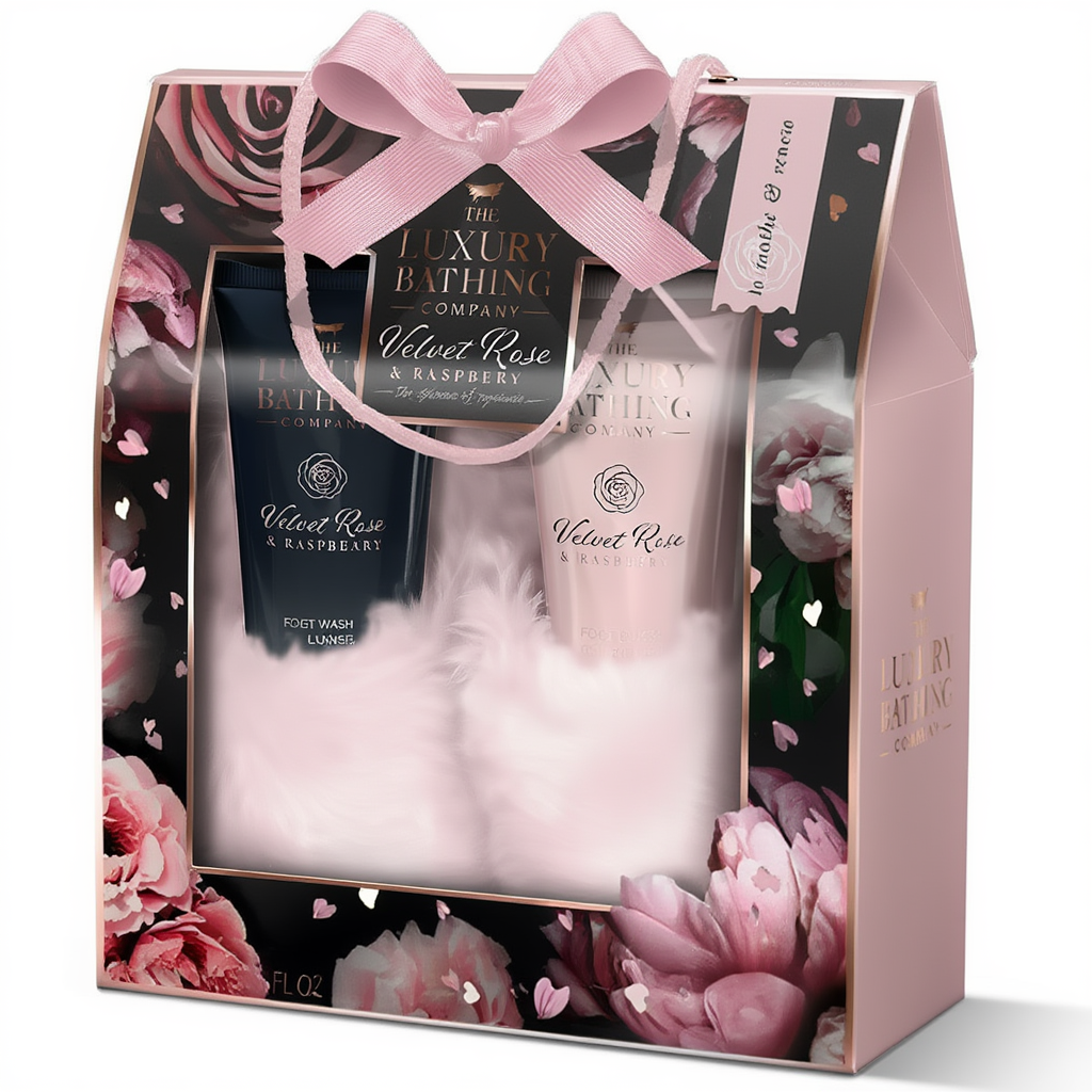 Fotvårdspaket med Fotkräm & Fottvål – The Luxury Bathing Company Supreme Soothers