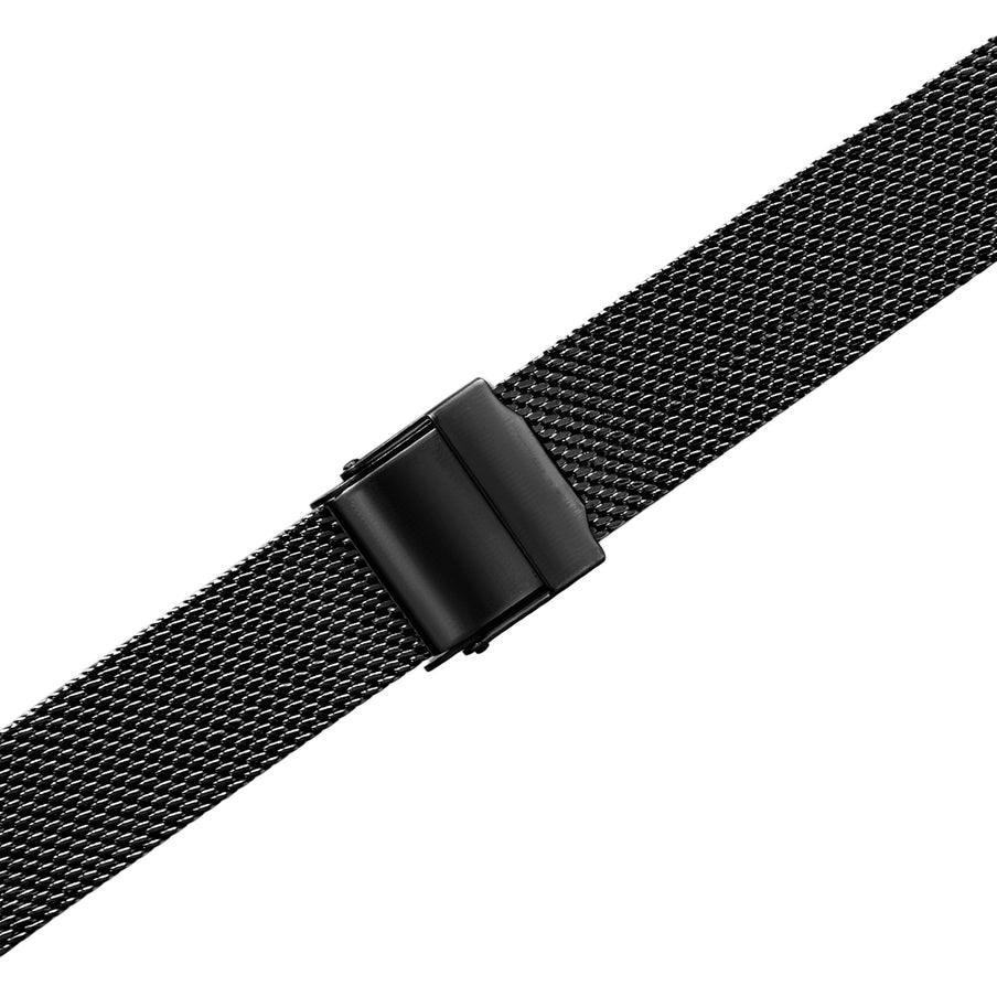 Armband med låst hjärta & Forget-Me-Not ultratunn klocka