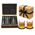 Whiskeyglasörsset, Whiskystenar, Iskäftar, Återanvändbar Vinglas, Presentset