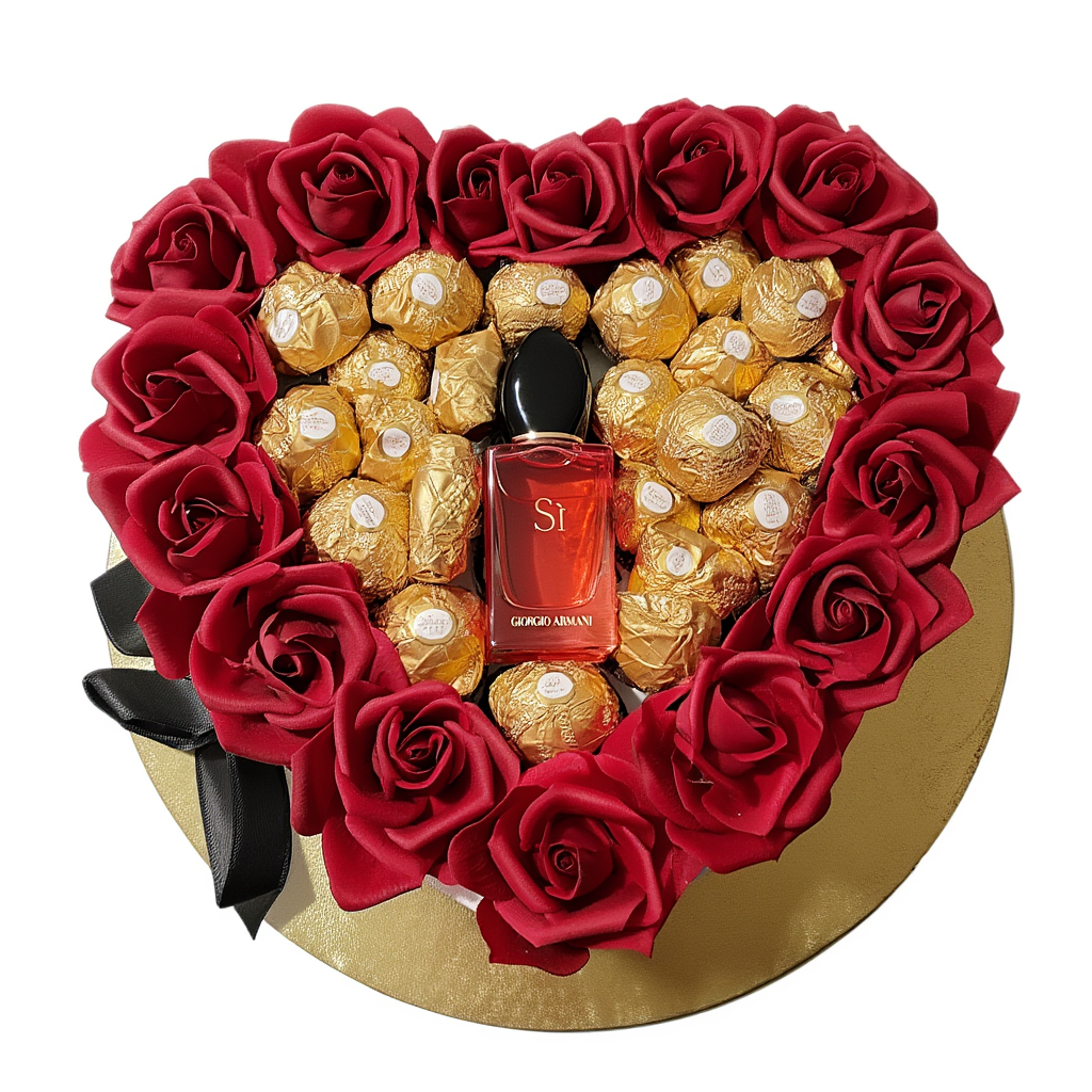 Rosbox med Giorgio Armani Sì Intense Eau De Parfum 30 ml 