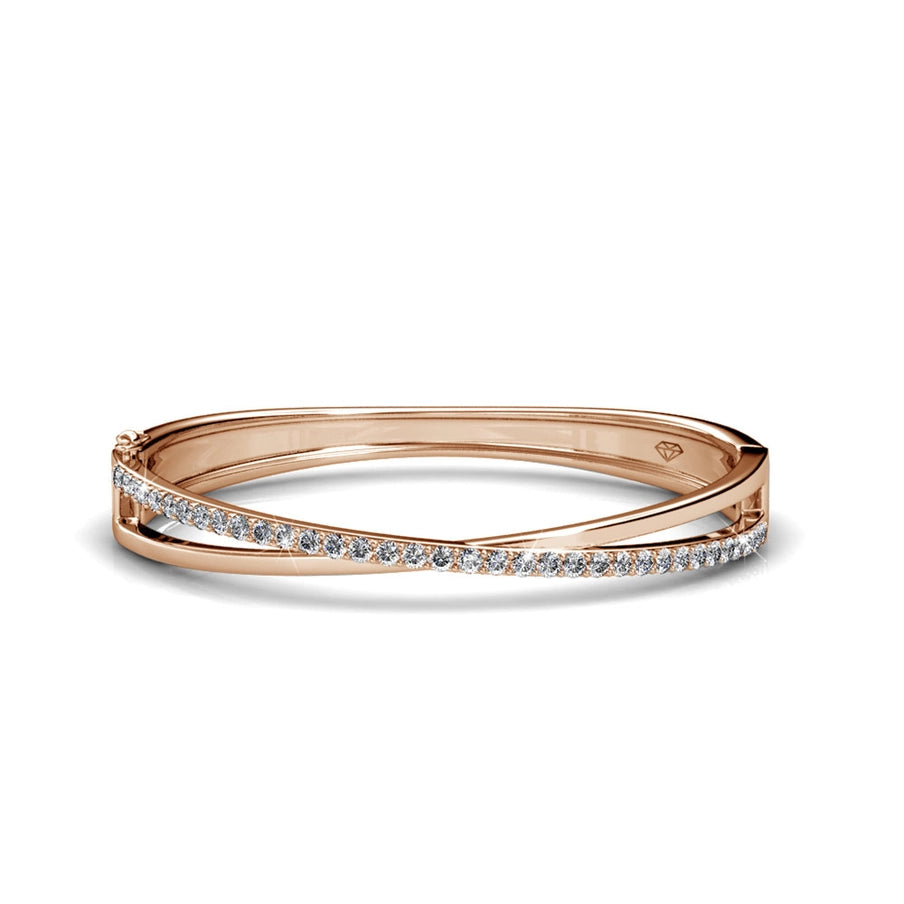 Presentset –  Klocka & Criss-armband i Roséguld